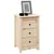 Produktbild 7 för Sängbord 2 st 40x35x61,5 cm massiv furu