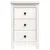 Produktbild 4 för Sängbord 2 st vit 40x35x61,5 cm massiv furu