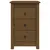 Produktbild 4 för Sängbord 2 st honungsbrun 40x35x61,5 cm massiv furu
