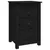 Produktbild 3 för Sängbord 2 st svart 40x35x61,5 cm massiv furu
