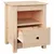 Produktbild 7 för Sängbord 2 st 40x35x49 cm massiv furu