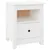 Produktbild 2 för Sängbord vit 40x35x49 cm massiv furu