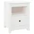 Produktbild 5 för Sängbord 2 st vit 40x35x49 cm massiv furu