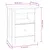 Produktbild 10 för Sängbord 2 st svart 40x35x49 cm massiv furu