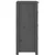 Produktbild 6 för Skänk grå 70x35x80 cm massiv furu