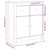Produktbild 9 för Skänk 70x35x80 cm massiv furu