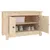 Produktbild 4 för Skoskåp 70x38x45,5 cm massiv furu
