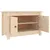 Produktbild 6 för Skoskåp 70x38x45,5 cm massiv furu