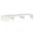 Produktbild 2 för Skärmställ vit 60x24x10,5 cm massiv furu