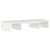 Produktbild 3 för Skärmställ vit 60x24x10,5 cm massiv furu