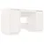 Produktbild 2 för Skrivbord vit 140x50x75 cm massiv furu
