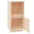 Produktbild 4 för Skänk 38x35x80 cm massiv furu