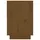 Sängbord 2 st honungsbrun 60x34x51 cm massiv furu