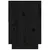 Produktbild 7 för Sängbord svart 60x34x51 cm massiv furu