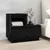Produktbild 3 för Sängbord 2 st svart 60x34x51 cm massiv furu