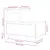Produktbild 12 för Sängbord 2 st svart 60x34x51 cm massiv furu