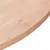 Produktbild 3 för Rund bordsskiva Ø80x2,5 cm obehandlat massiv ek