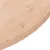 Produktbild 3 för Rund bordsskiva Ø90x2,5 cm obehandlat massiv ek