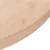 Produktbild 3 för Rund bordsskiva Ø90x2,5 cm obehandlat massiv ek