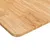 Produktbild 3 för Bänkskiva för badrum ljusbrun 60x40x1,5cm behandlat massivt trä
