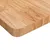 Produktbild 3 för Fyrkantig bordsskiva ljusbrun 80 x 80 x 4cm behandlad massiv ek