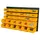 Väggmonterade sortimentslådor 32 delar gul och svart