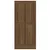 Produktbild 5 för Bokhylla brun ek 82,5x30,5x185,5 cm konstruerat trä