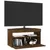 Produktbild 6 för Tv-bänk med LED-belysning rökfärgad ek 75x35x40 cm 