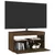 Produktbild 6 för Tv-bänk med LED-belysning brun ek 75x35x40 cm