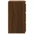 Produktbild 5 för Sängbord brun ek 40x35x62,5 cm konstruerat trä