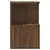 Produktbild 7 för Sängbord 2 st brun ek 35x35x55 cm konstruerat trä