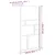 Produktbild 7 för Duschvägg 100x195 cm ESG-glas vit