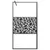 Produktbild 3 för Duschvägg 100x195cm ESG-glas med stendesign svart