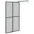 Produktbild 5 för Duschvägg 100x195cm mörkt härdat glas