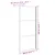 Produktbild 7 för Duschvägg 80x195cm cm mörkt ESG-glas svart