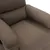 Produktbild 7 för massagefåtölj med uppresningshjälp taupe tyg