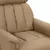 Produktbild 8 för Elektrisk massagefåtölj cappuccino konstläder