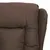 Produktbild 5 för Elektrisk massagefåtölj taupe tyg