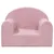Produktbild 3 för Barnsoffa rosa mjuk plysch