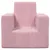 Produktbild 3 för Barnsoffa rosa mjuk plysch