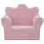Produktbild 3 för Barnsoffa rosa mjuk plysch