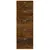Produktbild 6 för Skoställ rökfärgad ek 59x17x169 cm konstruerat trä