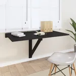 Väggbord svart 100x60x56 cm konstruerat trä