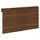 Väggbord brun ek 100x60x56 cm konstruerat trä