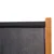 Produktbild 6 för Rumsavdelare 3 paneler svart 210x180 cm