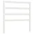 Produktbild 2 för Sänggavel vit 106x4x100 cm massiv furu
