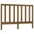 Produktbild 2 för Sänggavel honungsbrun 126x4x100 cm massiv furu