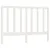 Produktbild 2 för Sänggavel vit 156x4x100 cm massiv furu
