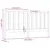 Produktbild 6 för Sänggavel svart 206x4x100 cm massiv furu