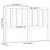 Produktbild 6 för Sänggavel honungsbrun 126x4x100 cm massiv furu